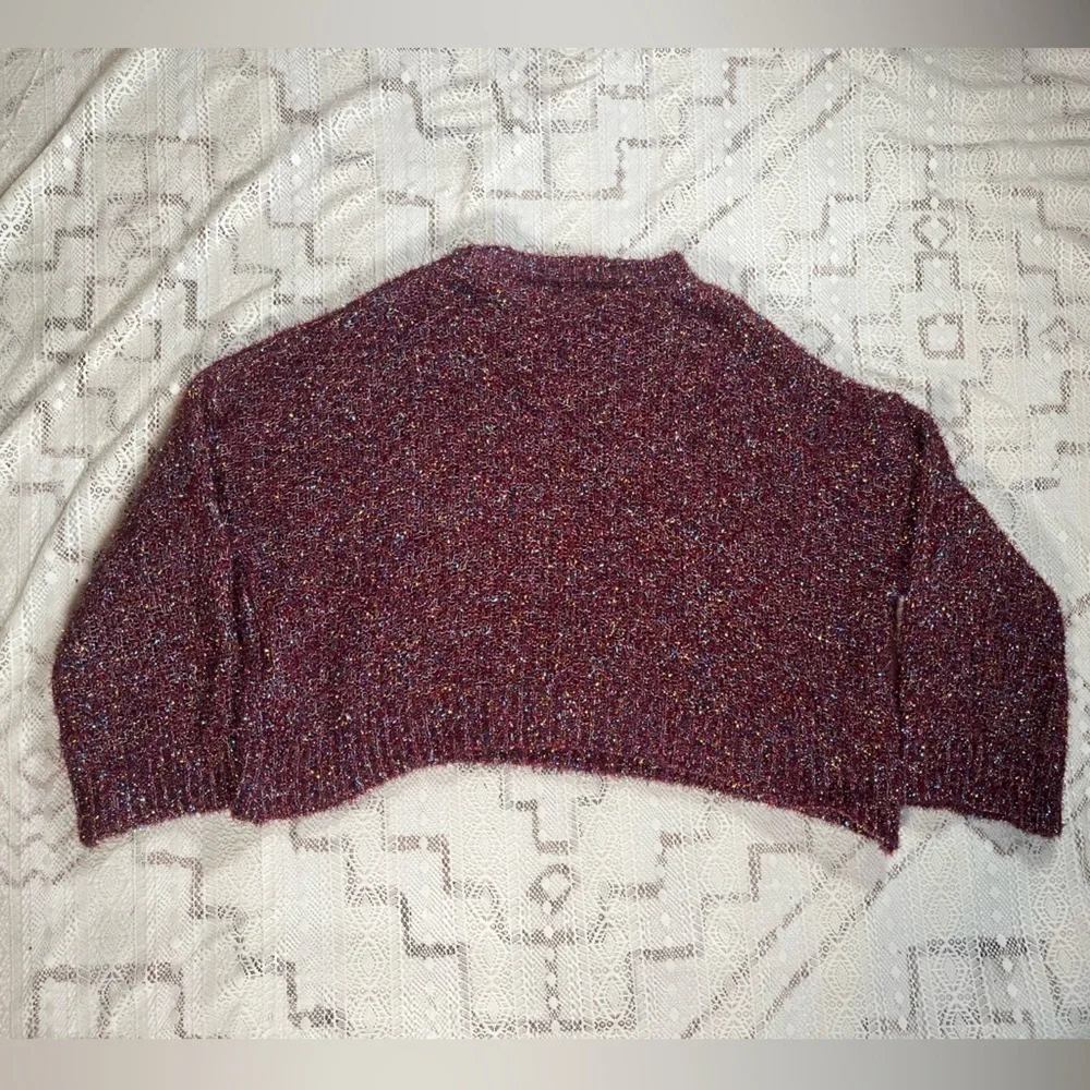 Sparkly Multicolor Holiday Knit Sweater